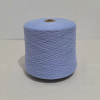 Fil à tricoter 30% cachemire 70% coton 2/32 NM, produit mélangé pour pulls féminins
