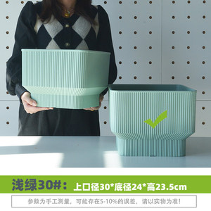 Pot de <span class=keywords><strong>fleurs</strong></span> vertical à motif crème pour Phalaenopsis, pot de <span class=keywords><strong>fleurs</strong></span> domestique au design raffiné pour plantes grasses vertes, jardinières extra larges - Product Image 4