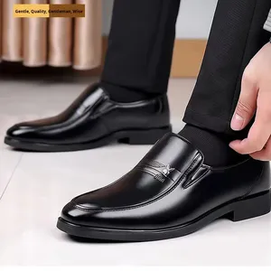 Scarpe eleganti Temu in Stock nuove scarpe da <span class=keywords><strong>uomo</strong></span> da lavoro Casual da <span class=keywords><strong>uomo</strong></span> <span class=keywords><strong>Slip</strong></span>-<span class=keywords><strong>On</strong></span> invernali con chiusura a bottone nero - Product Image 1