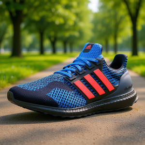 Zapatillas de Running para Hombre Adidas Ultraboost 5.0 DNA, Talla 10, Negro Azul, Cuero Genuino, Plantilla de Malla Transpirable, PU, Verano - Product Image 2