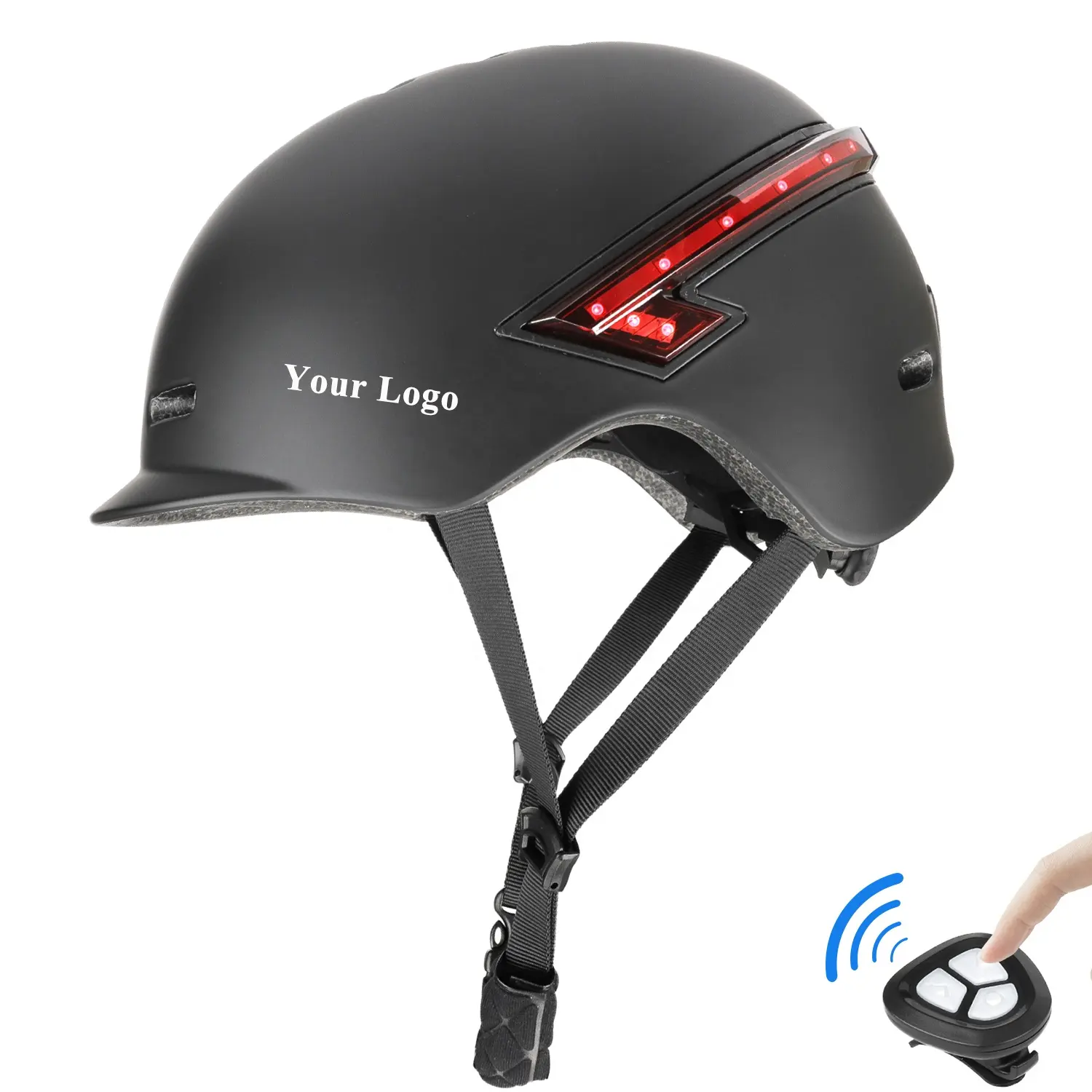 ワイヤレスハンドルバー付きスマートリモートステアリングインジケーターヘルメットターンシグナル付きリモコン保護バイクギアM365パーツ