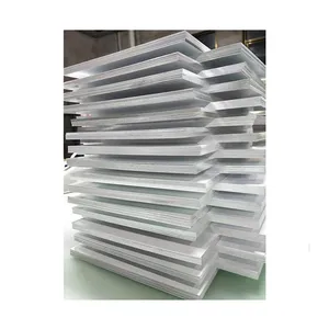Grezzi per sublimazione di alta qualità fogli di alluminio A3 A4 A5 A6 dimensioni personalizzate piastra per stampa in metallo bianco lucido finitura argento o mulino