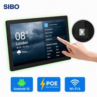 Tableta Android de 5 Pulgadas con Montaje en Pared, Panel Táctil PoE, RK3566, Android 15, WiFi, UART, GPIO, RS485, RS232, Kiosco Inteligente para Reserva de Salas en Edificios