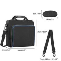 Sac Étui Rigide Étanche pour PS4, Rangement PlayStation Sony, Accessoires de Jeu Console de Transport de Voyage