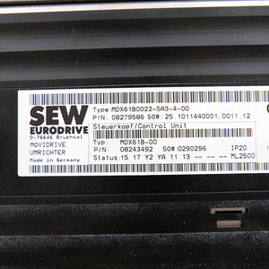 ตัวแปลงความถี่ Eurodrive รุ่นดั้งเดิม MDX61B0022-5A3-4-00 ตัวแปลงความถี่ Eurodrive - Product Image 1