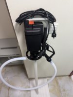Pompe IBC portable verticale pour transfert de méthanol, air comprimé, produits chimiques, soude caustique et acide nitrique pour l'industrie chimique