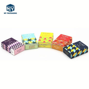 100% Sustainable Custom Logo Pocket Size Die Cut Packaging For Child Resistant Childproof Cardboard Box with EVA Foam