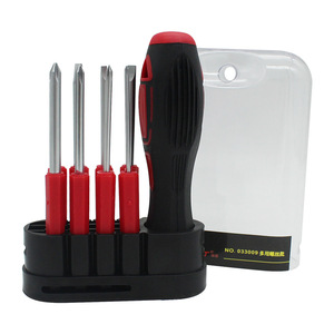 Kết hợp tuốc nơ vít đỏ flx đặt công cụ bảo trì tám trong một đa chức năng chrome vanadi thép bảo hành 3 năm - Product Image 4