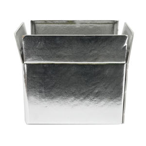 <span class=keywords><strong>Cajas</strong></span> de cartón de transporte isotérmico de papel de aluminio reforzado duro Caja de papel térmico Caja de envío aislada de cadena fría - Product Image 6