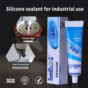 100mL Buen aislamiento eléctrico Buen rendimiento de Unión <span class=keywords><strong>Pasta</strong></span> negra SD908B Sellador de silicona - Product Image 5