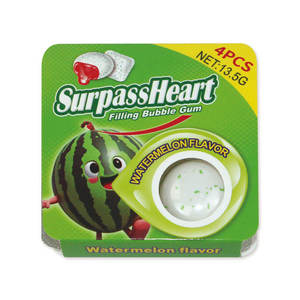 Goma de Mascar con Relleno de Mermelada de Frutas Dulces con Sabor a <span class=keywords><strong>Menta</strong></span> Halal, Personalizada con Logotipo al por Mayor - Product Image 6