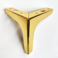 Pieds de meuble triangulaires de luxe léger pour table de chevet, meuble TV, table basse et table