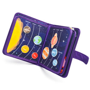 Libro Sensorial Montessori de Fieltro con Temática de Animales Marinos, para el Desarrollo de Habilidades Motoras Finas, Directo de Fábrica, al por Mayor - Product Image 4