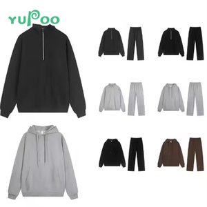 Felpa <span class=keywords><strong>con</strong></span> <span class=keywords><strong>Cappuccio</strong></span> Oversize da <span class=keywords><strong>Uomo</strong></span> Personalizzata Stile Aol0 in Cotone <span class=keywords><strong>con</strong></span> Ricamo, Tinta Unita - Product Image 1