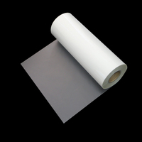 Transparent Brillant BOPP Thermique En Plastique Film Rouleau Autocollants EVA Adhésif Photo Papier Rouleau Soluble Dans L'eau