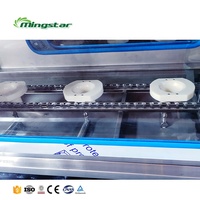 Machine de remplissage d'eau pure distillée 300bph 450bph pour grandes bouteilles en polycarbonate de 20 litres et 5 gallons
