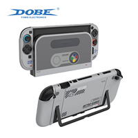 Étui de protection DOBE Switch 2, coque rigide intégrale séparable et dockable, style rétro, avec poignée pour Nintendo Switch 2 Joycon