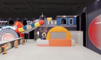 Eco-Pioneer Aire de jeux intérieure Mur d'escalade pour la petite enfance Zone d'exploration sensorielle recyclable en bois naturel pour la petite enfance