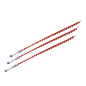 Factory Direct <strong>2</strong> Wire PTC Thermistor PT100 Probe <strong>Temperature</strong> <strong>Sensor</strong> 80mm PTFE Insulation Sheath High Precision for Electric - Product Image 3