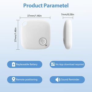 Traceurs Air Tracker compatibles avec <span class=keywords><strong>Apple</strong></span> Find My (iOS uniquement) – Localisateur de clés à batterie remplaçable avec cordon – Suivi mondial - Product Image 6