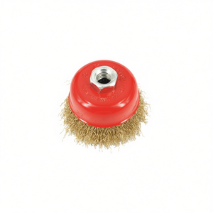 TTAKE Corrugated <b>Wire</b> Cup <b>Brush</b> Stainless Steel M14 Abrasive <b>Brush</b> For Metal Polishing - Product Image 2