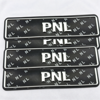 Écussons en caoutchouc PVC avec logo de marque personnalisé, effet lenticulaire, pour vêtements, vêtements de sport, sacs, chapeaux, accessoires