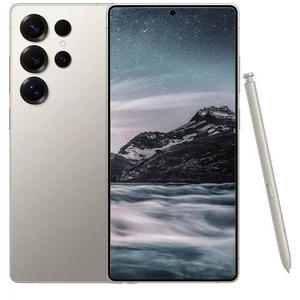 한 수량 저렴한 S25 울트라 폰 6.8 인치 12GB + 512GB 4G 5G 듀얼 심 내장 스타일러스 64MP 카메라 얼굴 ID 잠금 해제 휴대폰 - Product Image 1