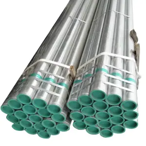 Deal Hot-Dip Galvanizing ASTM A53A A53B Seamless Steel Tube SCH40 SCH60 Galvanized steel pipe 4'' 6'' 8''