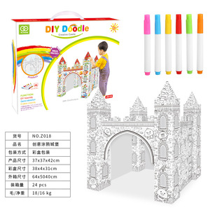 Papel 3D Borrable para Dibujar Grafitis, Casa de Papel, Castillo, Manualidades para Niños - Product Image 6