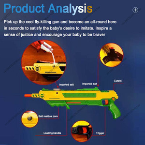 ปืนยิงแมลงและยุงรุ่นใหม่ 3.0 ของขวัญวันเด็ก ปืนยิงเกลือ ของเล่นปืนสำหรับผู้ใหญ่ ปืนยิงยุงและแมลงวัน - Product Image 5