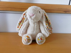 Tùy chỉnh Kawaii Fluffy Easter <span class=keywords><strong>Rabbit</strong></span> Monogram hoa Bunny đồ chơi sang trọng tai dài Bunny Búp bê thú nhồi bông đồ chơi trẻ em cho quà tặng - Product Image 5