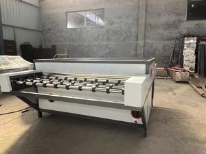 380V/220V 1600, nueva condición, bomba de Motor de núcleo, lavado, secado, máquina de limpieza de vidrio Horizontal, caja de cambios PLC, maquinaria de vidrio hueco - Product Image 5