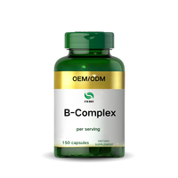 Comprimés de Vitamine B Complex OEM |   Mélange personnalisé avec biotine et acide folique, capsules de complexe de vitamine B en marque privée