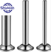 Hachoir à viande électrique professionnel en acier inoxydable pour restaurant et usage domestique, grande capacité 5,1-10 kg/min, hachage/tranchage rapide
