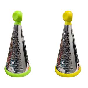 เครื่องขูดชีสแบบสองด้านเครื่องขูดทรงพีระมิดกว้าง21ซม. สูง12ซม. - Product Image 1