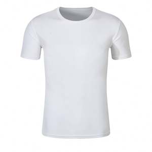 Wholesale Cheap Men New Fashion Summer Casual Custom logo Polyester Quick Dry Plain Blank T <b>Shirts</b> Dry Fit Sport <b>Shirt</b> - Product Image 3