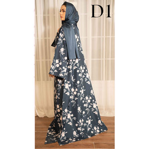 2026 Breathable Wholesale Prices Customized Sizes New Stylish Latest Jilbab <b>Abaya</b> Muslim <b>Women</b> Ethnic Wear East Style Loose Fit - Product Image 1