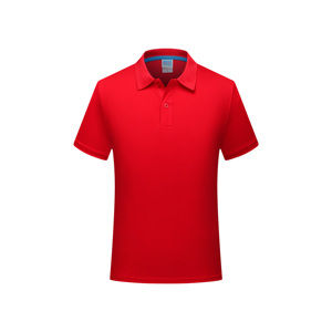 100% de malla de poliéster de Color de contraste hombres uniforme de trabajo de verano de manga corta de corte Slim, ropa de trabajo, los hombres camisa de Polo - Product Image 2
