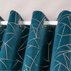 Tissu 100% polyester de luxe style européen, décoratif, en velours, rideaux occultants pour le salon, hôtel, personnalisé - Product Image 2