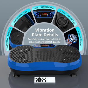 <span class=keywords><strong>Appareil</strong></span> d'exercice à plaque vibrante compacte et portable RS, utilisation à domicile, entraîneur de vibration du corps entier, perte de poids, amincissement, tonification des abdominaux - Product Image 4