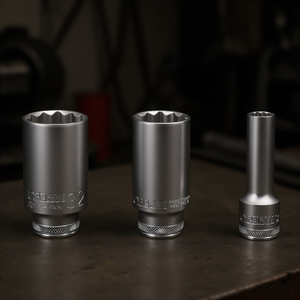 Fervi <b>Socket</b> Wrench 32mm Long Polygonal Chrome Vanadium Steel - Product Image 3