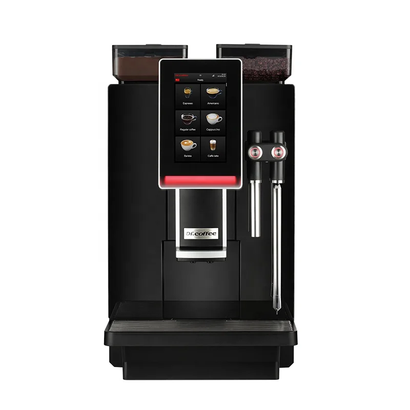 Dr. café mini s2 grãos automáticos completos, para copo, máquina de café comercial cappuccino