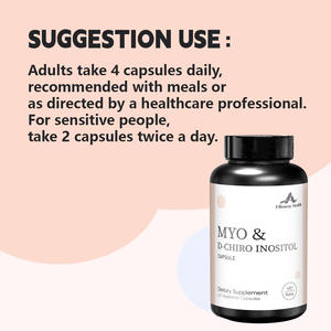 Cápsulas de Inositol al por Mayor, Mio-Inositol y D-Chiro-Inositol para el Equilibrio Hormonal y el Apoyo de la Función Ovárica - Product Image 6