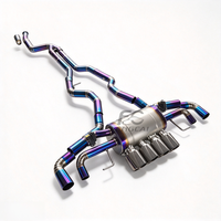 Pièces de performance automobile pour BMW Série 3 G20 M340i XDrive, système d'échappement Catback en alliage de titane OEM, modification du silencieux de course