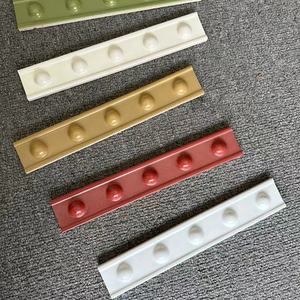 Bordure d'angle <span class=keywords><strong>de</strong></span> la ligne <span class=keywords><strong>de</strong></span> taille en carreaux à base <span class=keywords><strong>de</strong></span> <span class=keywords><strong>mer</strong></span>, style français vintage - Product Image 3