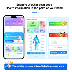 Báscula <span class=keywords><strong>de</strong></span> Altura y Peso Minter con Pantalla LED, Máquina <span class=keywords><strong>de</strong></span> Equilibrio BP, Análisis <span class=keywords><strong>Corporal</strong></span> Médico, Báscula Ultrasónica <span class=keywords><strong>de</strong></span> Altura y Peso para Clínicas - Product Image 6