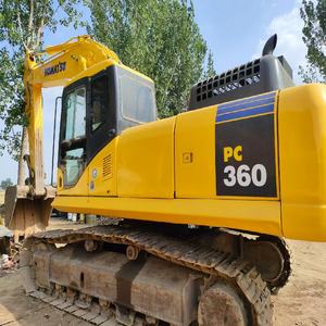 Excavadora sobre orugas de buena calidad Original de Japón Komatsu PC360 PC350 PC300 en Shanghai a la venta - Product Image 3