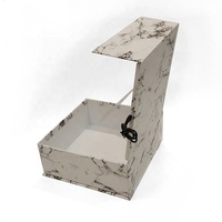 Boîte cadeau vidéo LCD en carton rigide avec lamination mate et fermeture magnétique