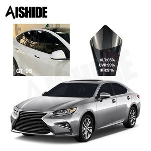 Aishide Usine <span class=keywords><strong>Prix</strong></span> de Gros 2mil Épaisseur 5% VLT <span class=keywords><strong>Voiture</strong></span> Nano Film Céramique Verre Solaire Fenêtre Film <span class=keywords><strong>Teinté</strong></span> Pour <span class=keywords><strong>Voiture</strong></span> - Product Image 1