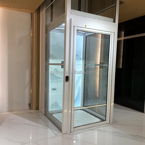Pequeño eje 400kg <span class=keywords><strong>Glass</strong></span> Villa Elevator Home <span class=keywords><strong>Lift</strong></span> con precio barato 2-3 pisos - Product Image 6